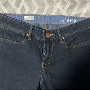 GAP 1969 High Rise Dark Indigo Jeans